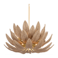 28-Light Coco Bead Gold Chandelier / Default Title