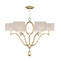 39-Inch Gold or Silver Shade Chandelier / Champagne/Gold