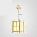 Adjustable Wooden LED Chandelier / F