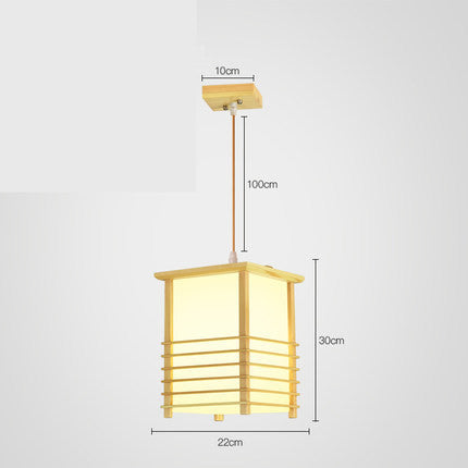 Adjustable Wooden LED Chandelier / B