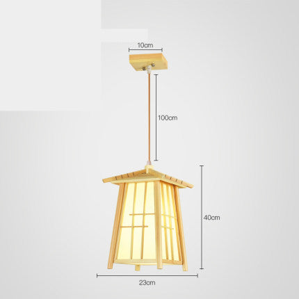 Adjustable Wooden LED Chandelier / C