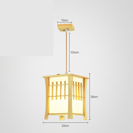 Adjustable Wooden LED Chandelier / I