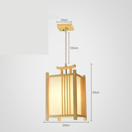 Adjustable Wooden LED Chandelier / G