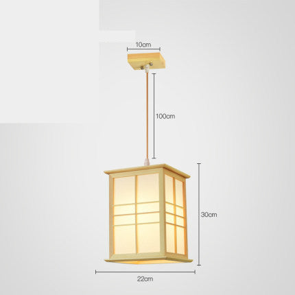 Adjustable Wooden LED Chandelier