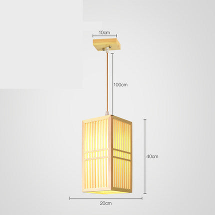 Adjustable Wooden LED Chandelier / H