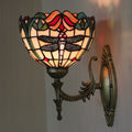 European Dragonfly Glass Wall Light / Picture style