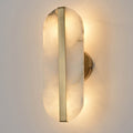 Snowflake Alabaster LED Wall Light